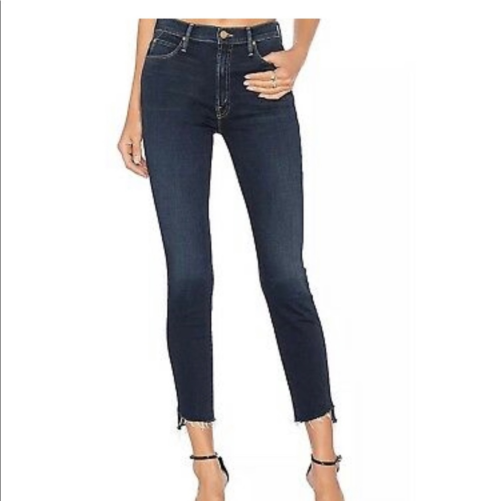 Mother Stunner Zip Ankle Fray Size 26